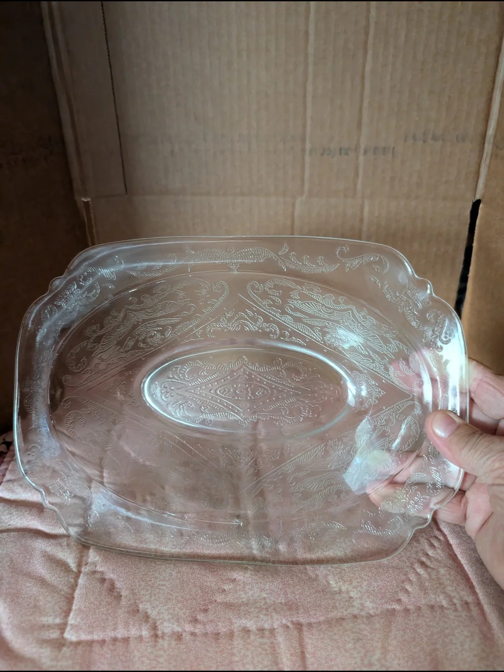 federal glass elegant clear